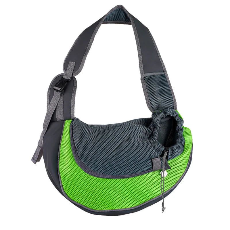 Mochila Transportadora para Mascotas - Bolso de Malla Transpirable para Gatos y Perros