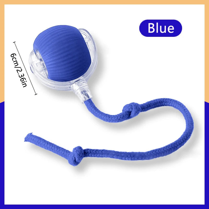 Pelota Interactiva Inteligente para Perros - Juguete Electrónico Automático con Movimiento y Rebote USB
