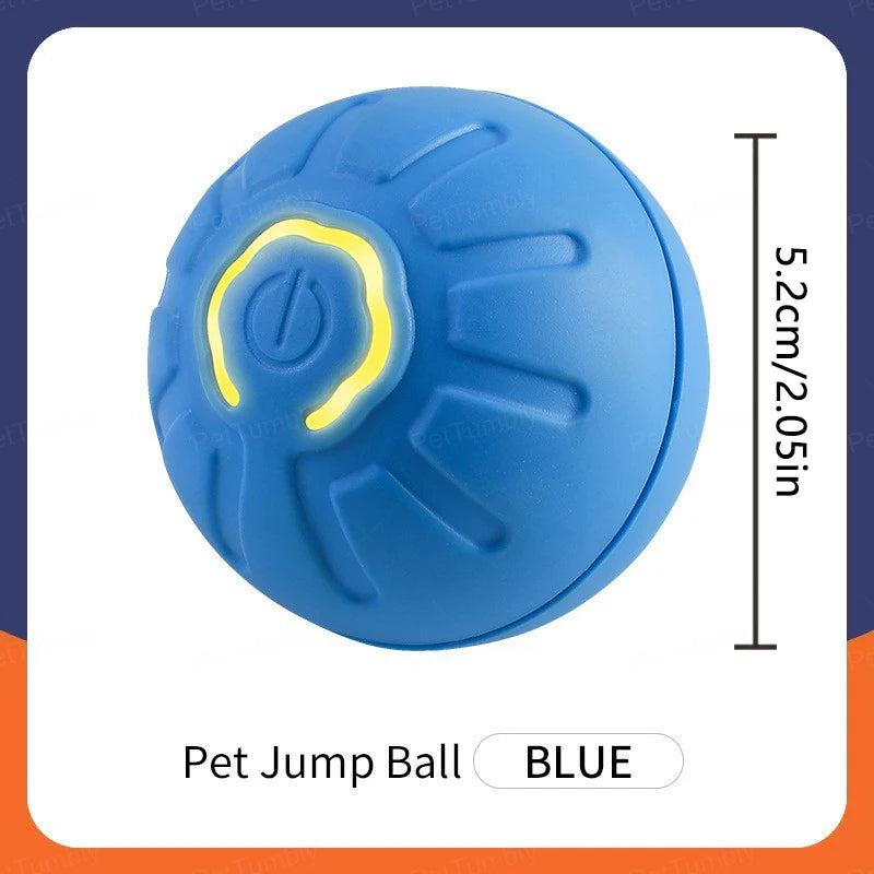 Pelota Interactiva Inteligente para Perros - Juguete Electrónico Automático con Movimiento y Rebote USB