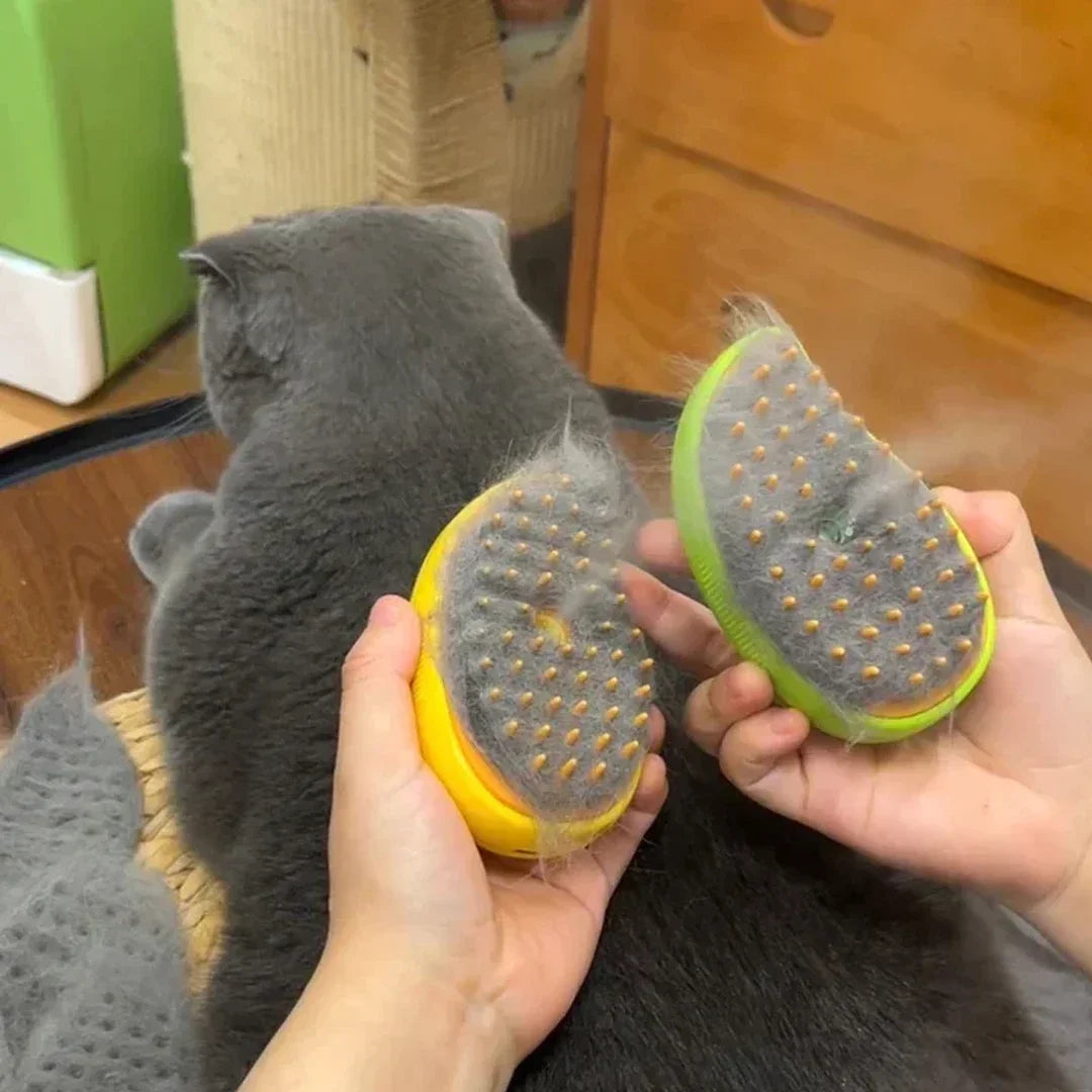 Cepillo de Vapor Multifuncional para Mascotas (Gatos y Perros)