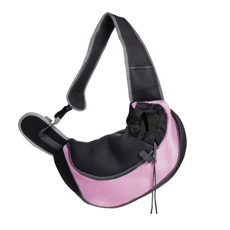 Mochila Transportadora para Mascotas - Bolso de Malla Transpirable para Gatos y Perros