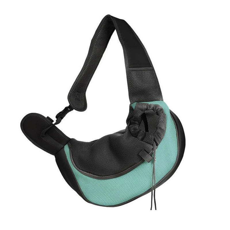 Mochila Transportadora para Mascotas - Bolso de Malla Transpirable para Gatos y Perros