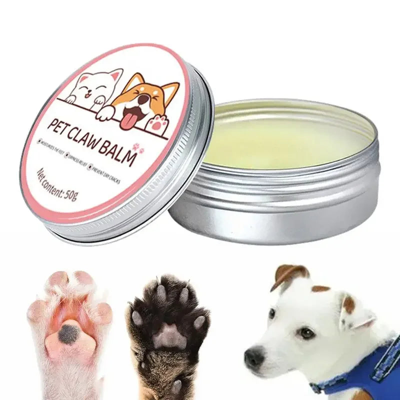 Bálsamo Protector para Almohadillas de Gatos y Perros 50g - Crema Hidratante para Patas y Nariz