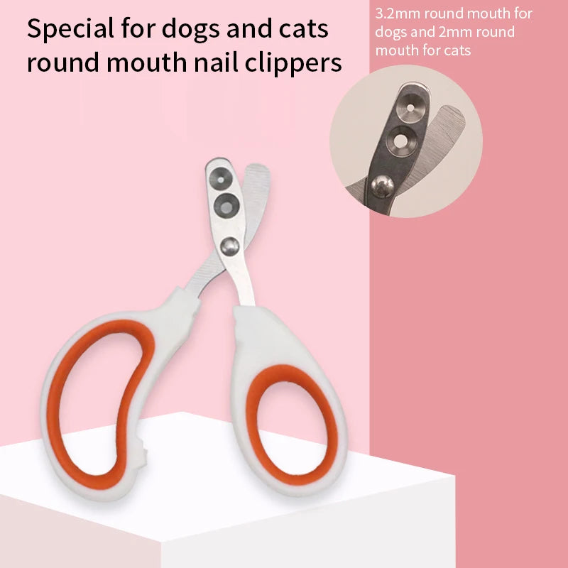 Cortauñas Profesional para Gatos y Perros Pequeños - Cortador de Garras de Acero Inoxidable