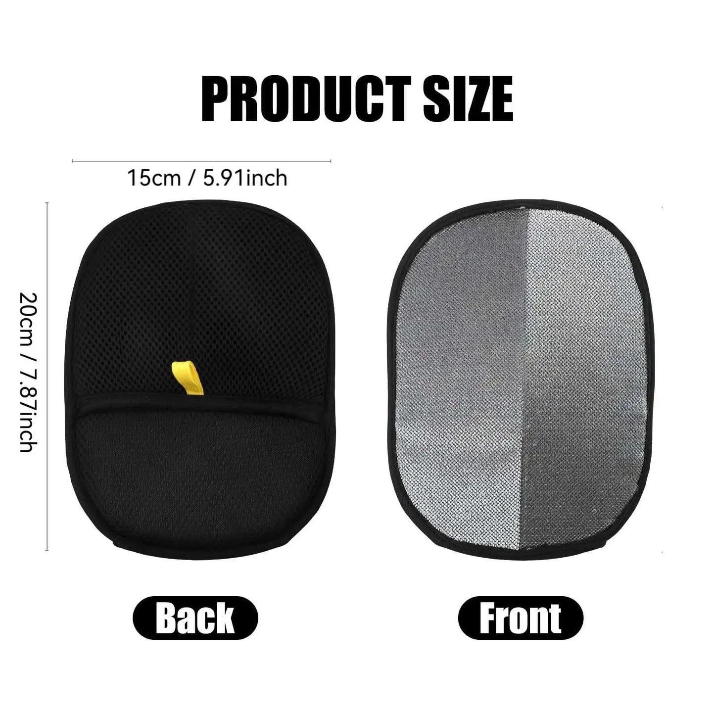 Guantes de Limpieza de Pelo para Mascotas - Guante de Aseo Doble Cara Reutilizable para Gatos y Perros