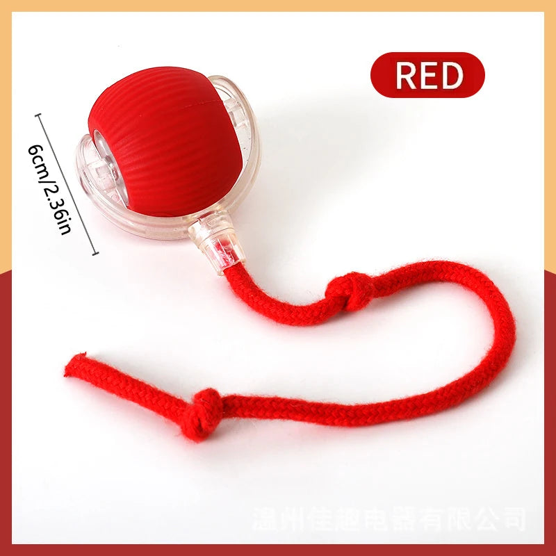 Pelota Interactiva Inteligente para Perros - Juguete Electrónico Automático con Movimiento y Rebote USB