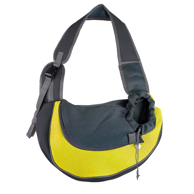 Mochila Transportadora para Mascotas - Bolso de Malla Transpirable para Gatos y Perros
