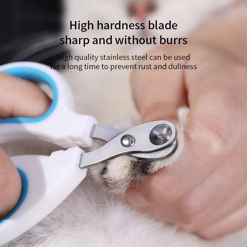 Cortauñas Profesional para Gatos y Perros Pequeños - Cortador de Garras de Acero Inoxidable