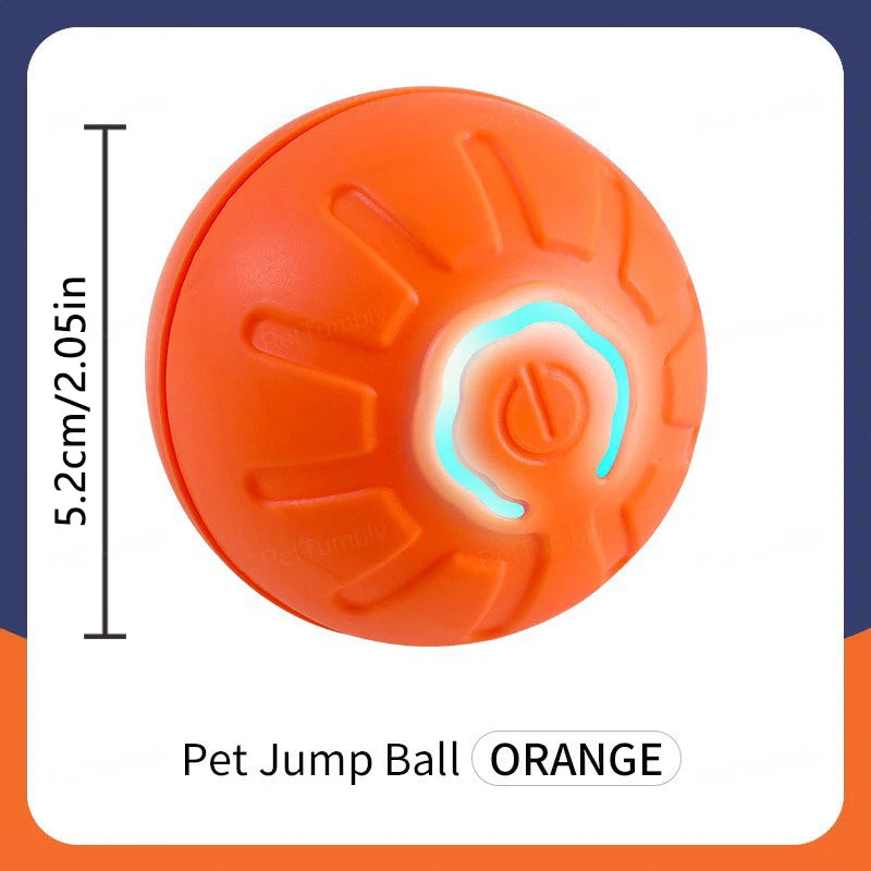 Pelota Interactiva Inteligente para Perros - Juguete Electrónico Automático con Movimiento y Rebote USB